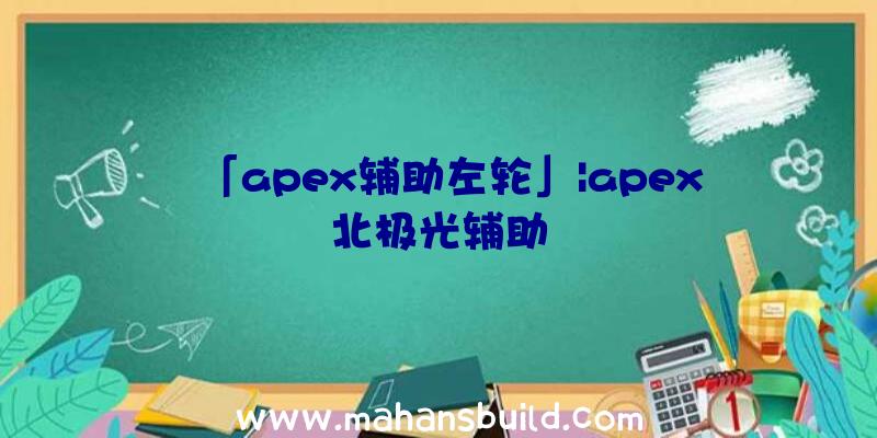 「apex辅助左轮」|apex北极光辅助